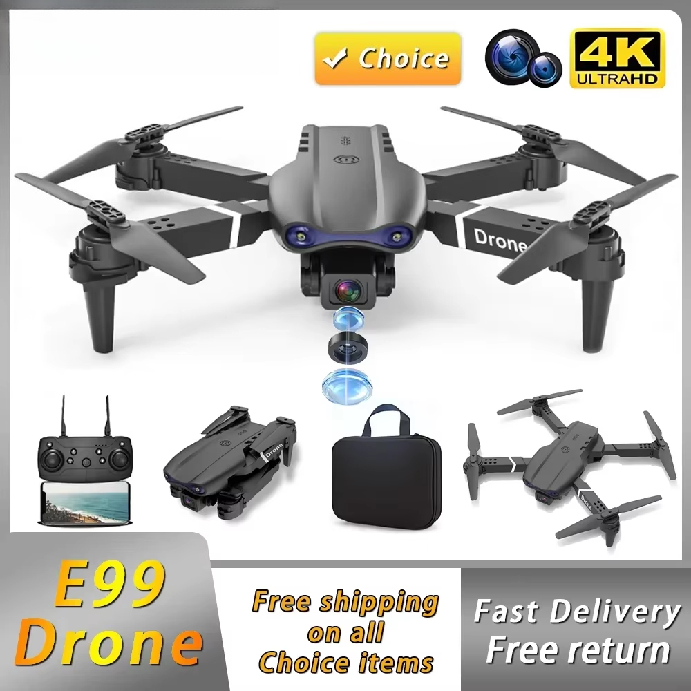 リモコン付きクワッドコプタードローンE99Pro,4軸,hd - Eachine Drone E58 のレビューと価格
