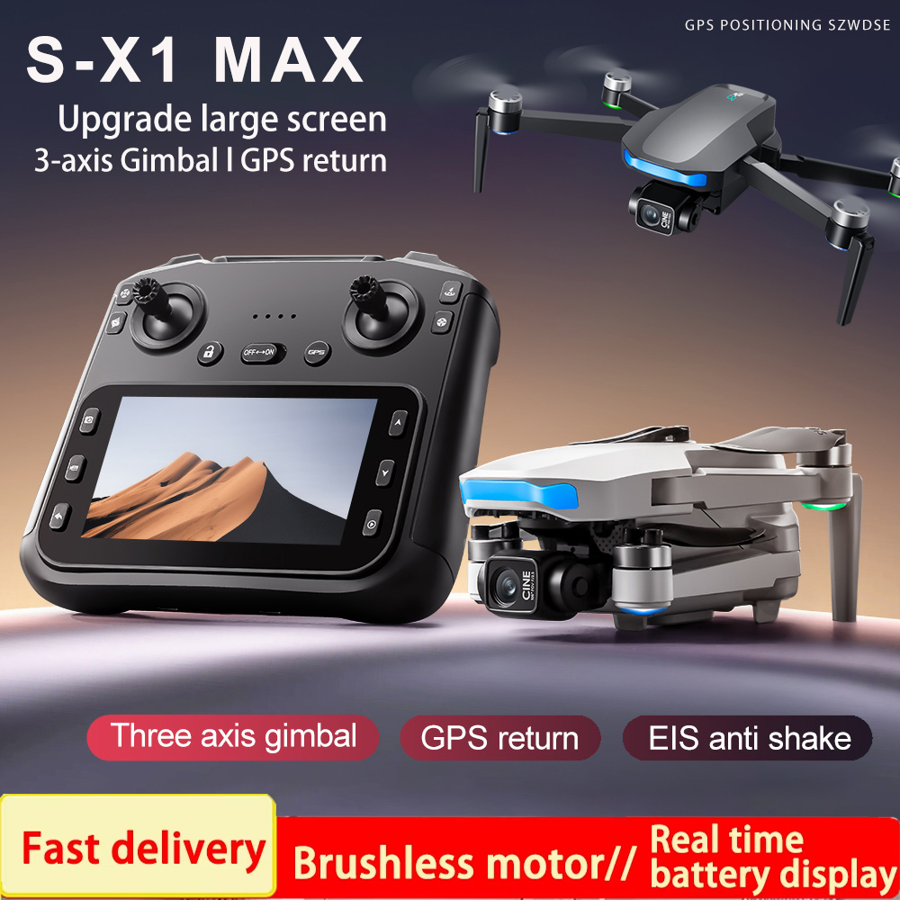 S-X1 MAX 4Kプロフェッショナルドローン HDカメラ - Eachine Drone E58 のレビューと価格