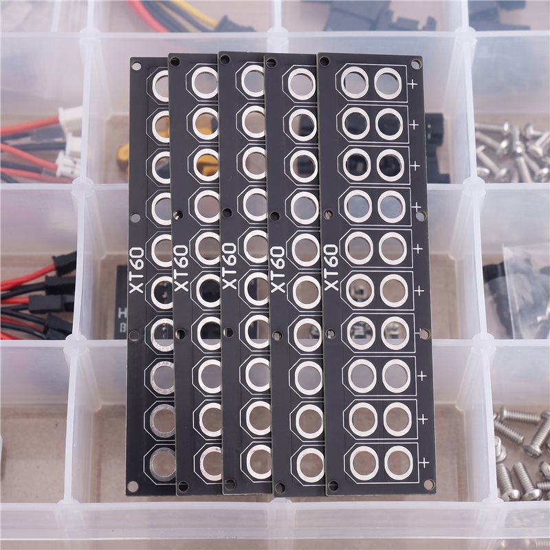 ABNR XT60用パラレル充電プレート 5個入り 10ポー - Drone Battery Plate のレビューと価格
