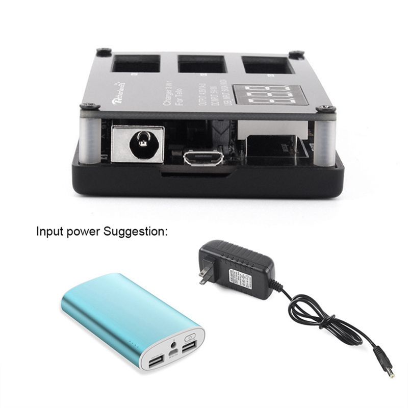DJI Telloドローン用スマート急速充電ハブ、DJIバッ - Drone Battery Smart のレビューと価格