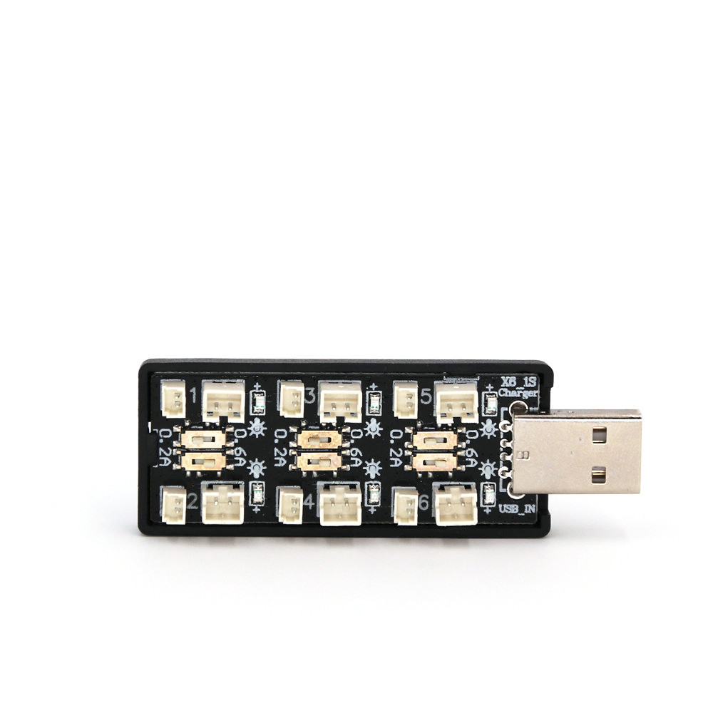 RCドローン用USBバッテリー充電器アダプター,6ch,1s - Drone Battery Plate のレビューと価格