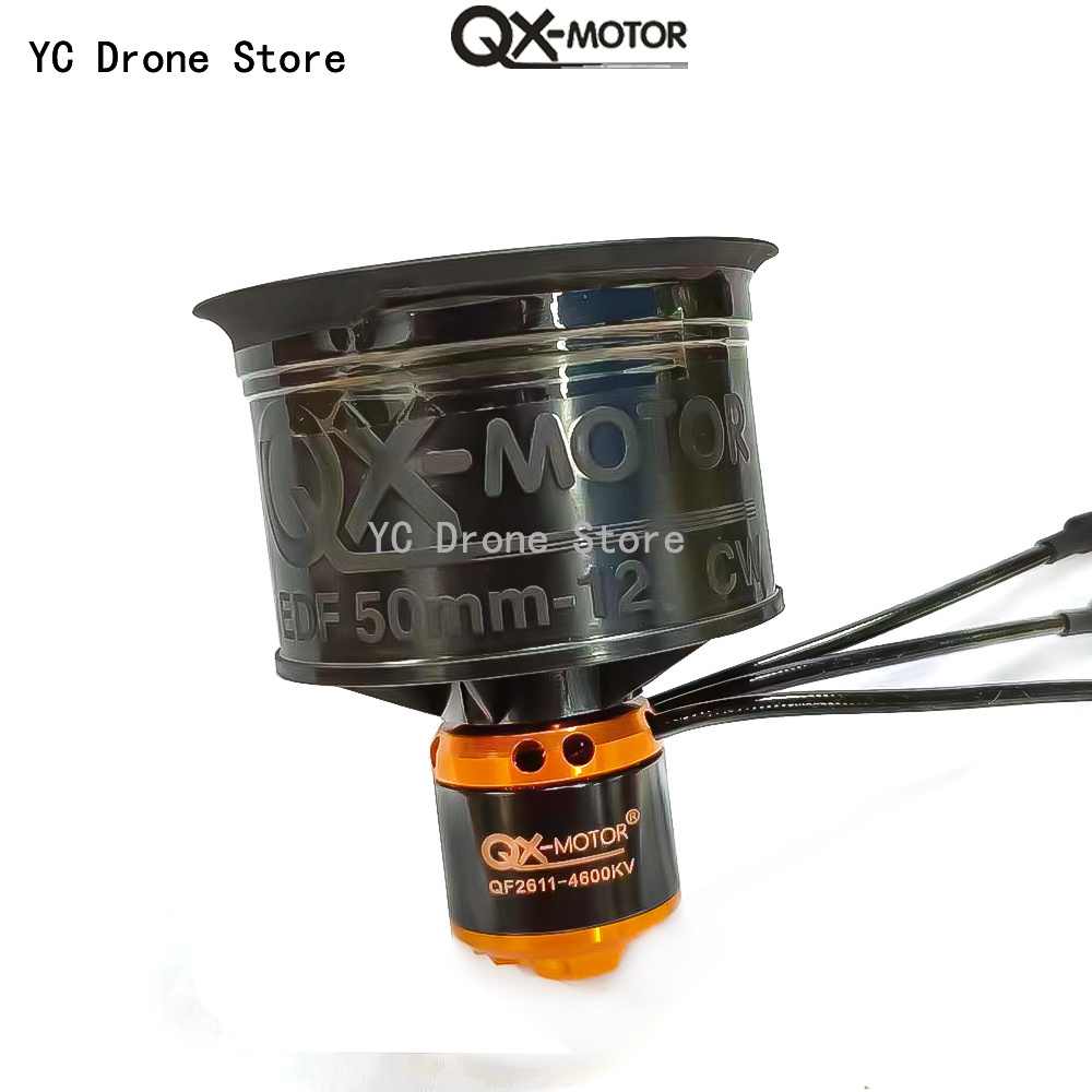 QX-MOTOR 50mm EDF QF2611 12 ブレ - Drone Battery 4S のレビューと価格