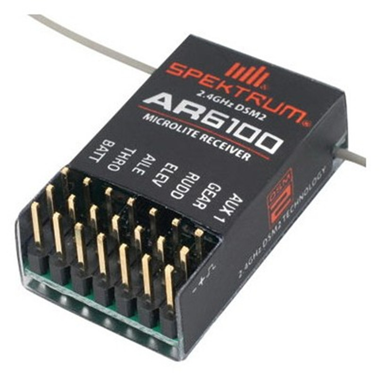AR6100 DSM2 6CH 2.4GHz レシーバー S - Drone Battery Plate のレビューと価格