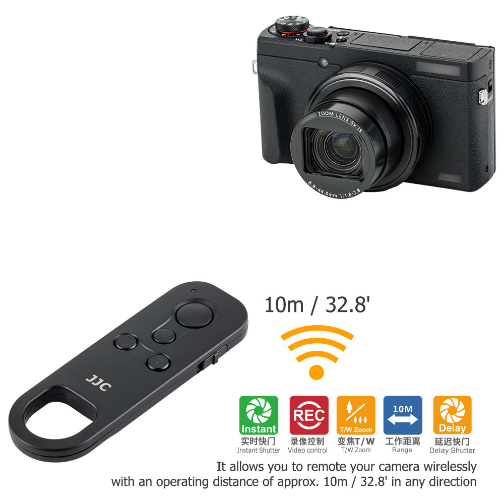 JJC BR-E1 Bluetoothリモコン Canon  - Canon Camera Eos M50 Mark Ii のレビューと価格