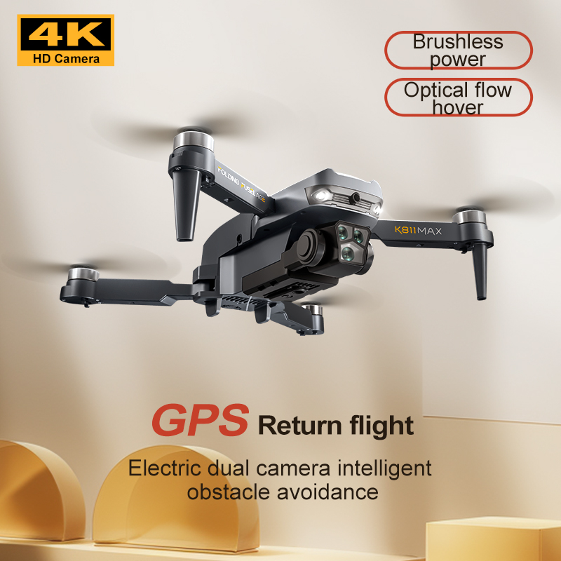 K811MAXクアッドコプタードローン：ブラシレスモーター、 - Drone Battery Box のレビューと価格